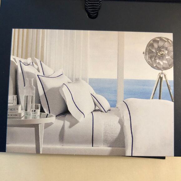 Ralph Lauren Palmer Organic Cotton Percale 2 Standard Pillowcases Sand Dune New - Picture 5 of 9